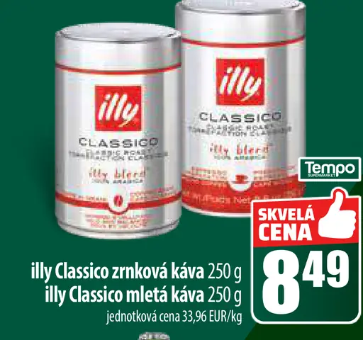 Illy Classico káva