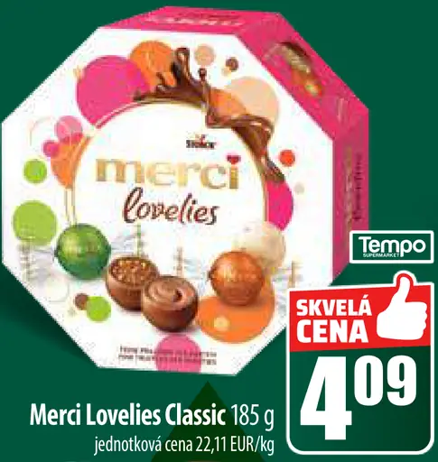 Merci Lovelies Classic dezert