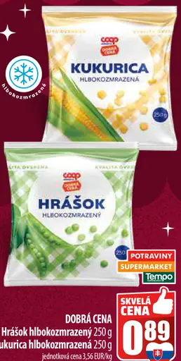 Coop Kukurica hlboko mrazená