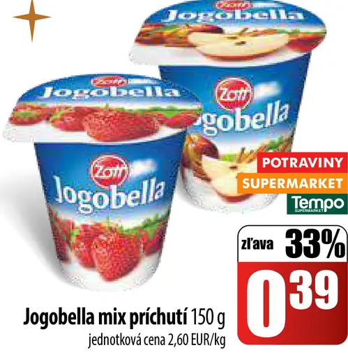 Zott Jogobella mix príchutí