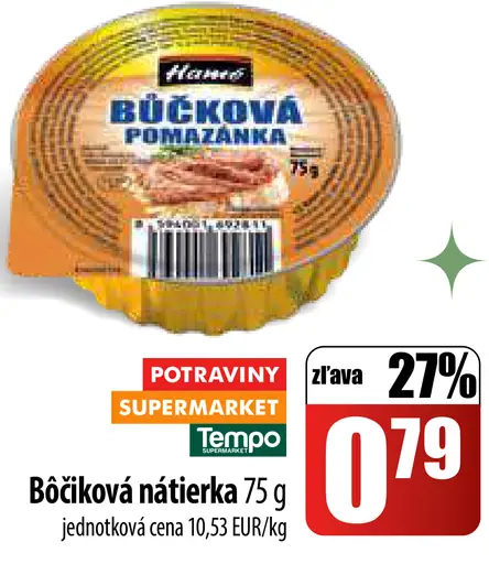 Hamé Bôčiková nátierka