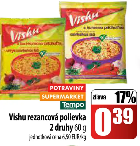 Vishu Rezancová polievka