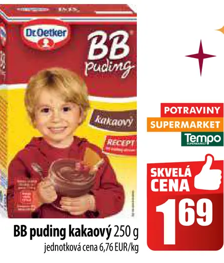 Dr. Oetker BB puding kakaový