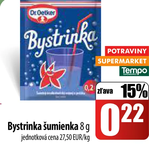 Bystrinka šumienka