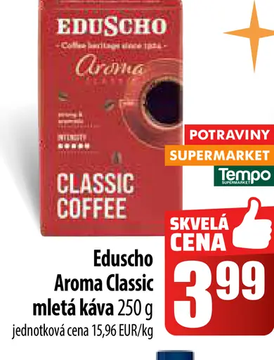 Eduscho Aroma Classic pražená mletá káva