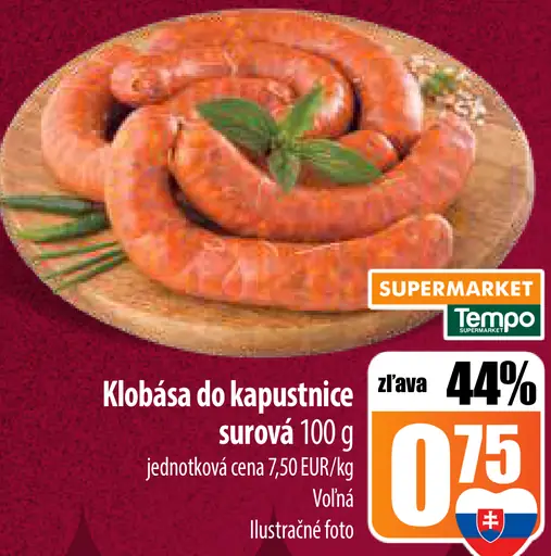 Klobása do kapustnice