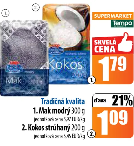 Tradičná kvalita Mak modrý