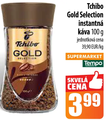 Tchibo Gold Selection instantná káva