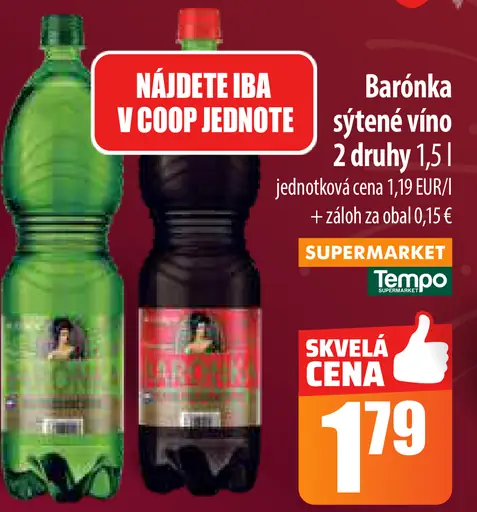 Barónka sýtené víno