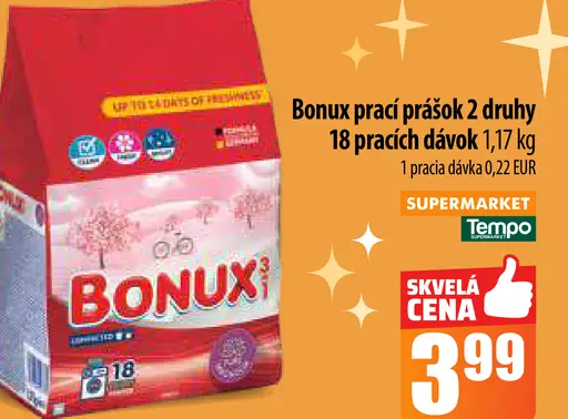 Bonux prací prášok