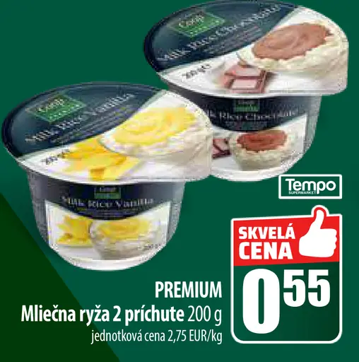Mliekarna Premium ryža