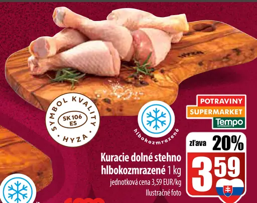 Kuracie dolné stehno