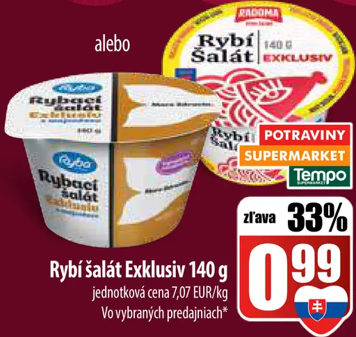 Rybi šalát Exklusiv