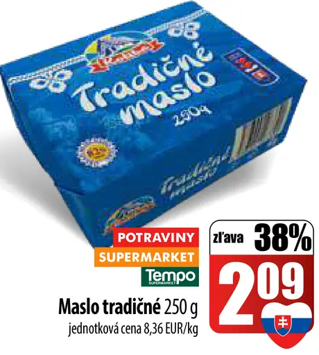 Maslo tradičné