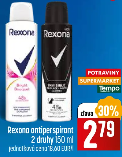 Rexona antiperspirant sprej
