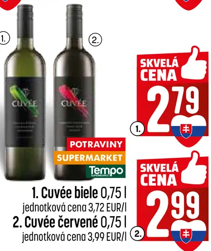 Cuvée biele víno