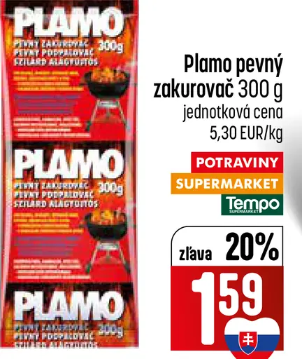 Plamo pevný zapaľovač