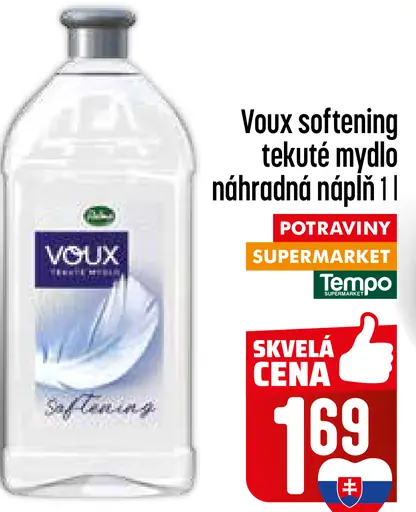 Voux softening tekuté mydlo náhradná náplň