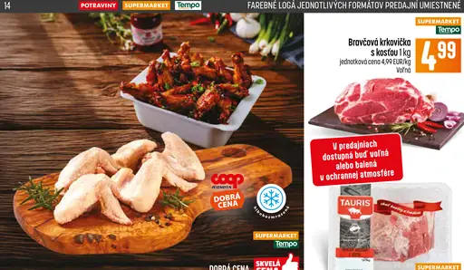 Dobrá cena kuracie krídla hlboko mrazené