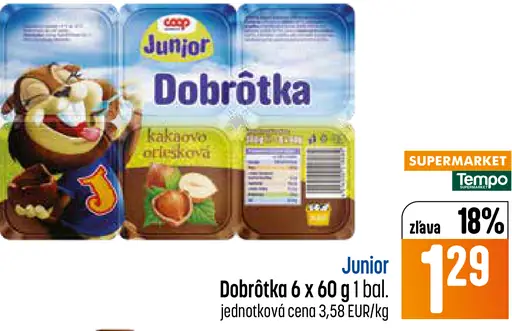 Rajo Junior Dobrotka kakaovo oriešková