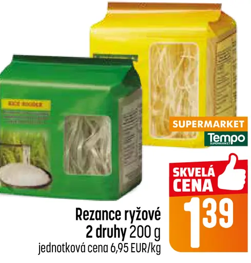 Ryžové rezance