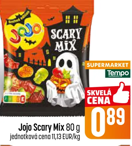 Jojo Scary Mix želatínové cukríky