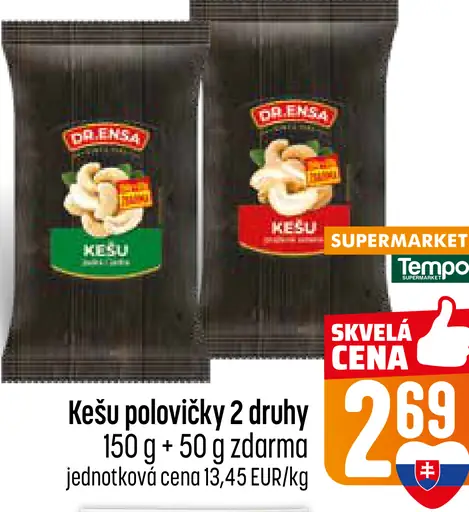 Dr. Ensa kešu polovičky