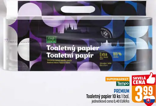 Coop Premium toaletný papier