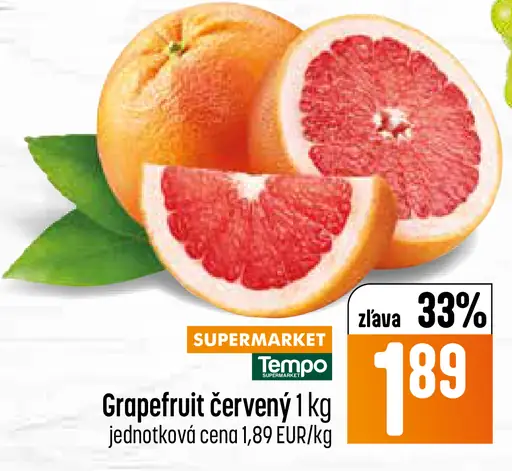 Grapefruit červený