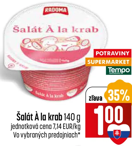 Radoma Šalát à la krab