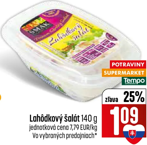 Radoma Lahôdkový šalát