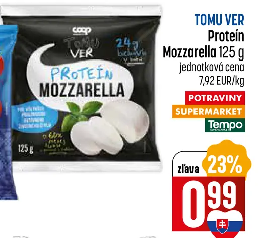 Coop Ver Protein Mozzarella syr