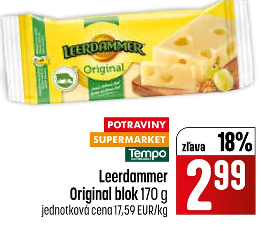 Leerdammer Original blok syr