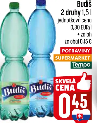 Budiš minerálna voda