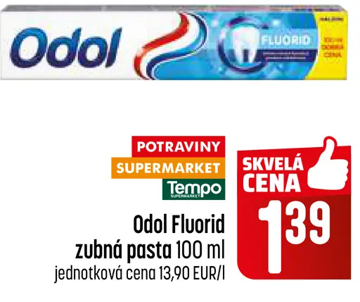 Odol Fluorid zubná pasta