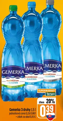 Gemerka magnéziová minerálna voda