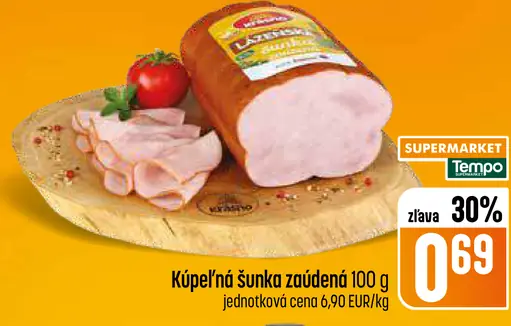 Coop kúpeľná šunka údená