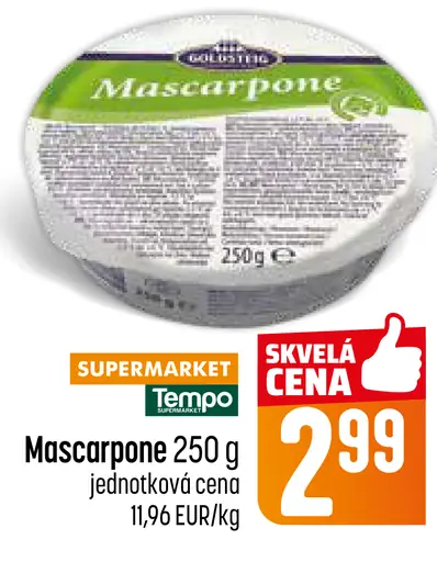 Tempo mascarpone