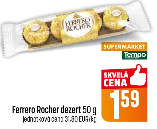 Ferrero Rocher dezert