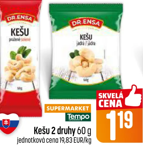 Dr.Ensa kešu orechy