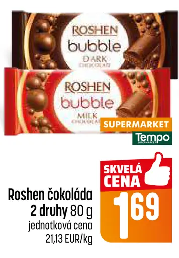 Roshen čokoláda