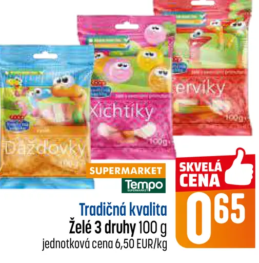 Tradičná kvalita Želé cukríky