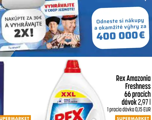 Rex Amazonia Freshness prací gél