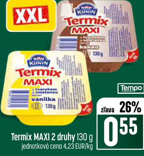 Kunin Termix MAXI vanilka