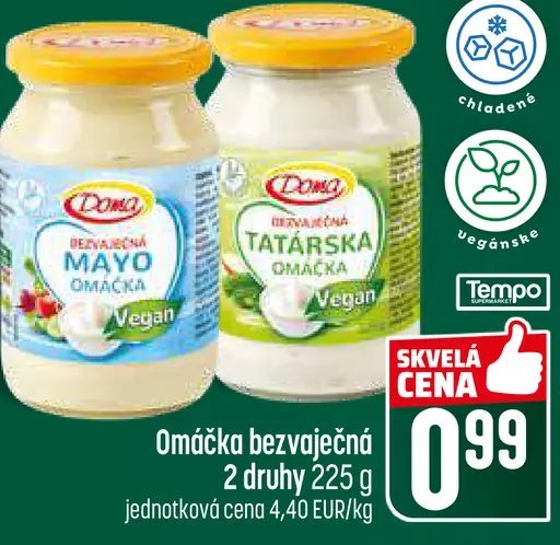 Domá Mayo omáčka bezvaječná
