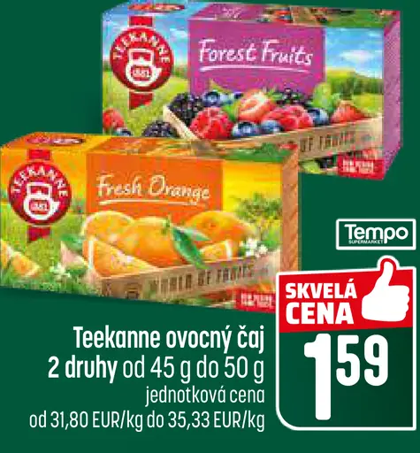 Teekanne Ovocný čaj