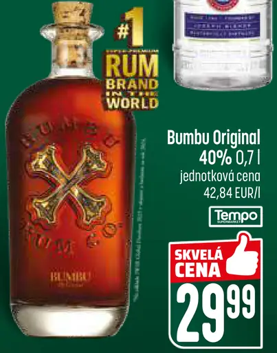 Bumbu Original rum 40 %