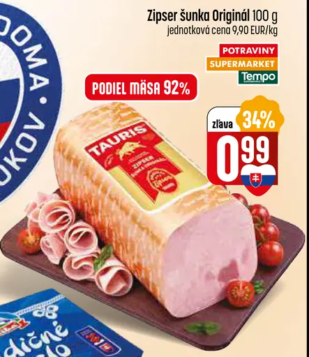 Zipser šunka originál