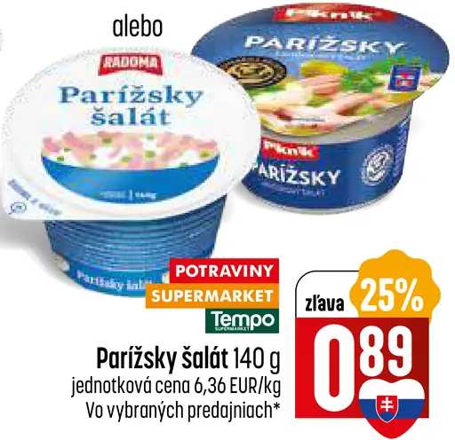 Radoma Parížsky šalát