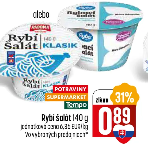 Radoma rybí šalát klasik